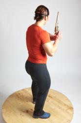 ANGELINA STANDING POSE WITH GUN